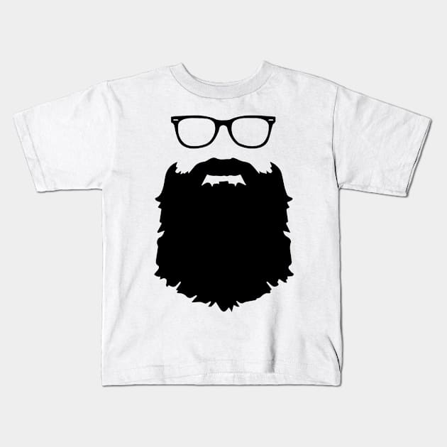 beard Kids T-Shirt by gold package